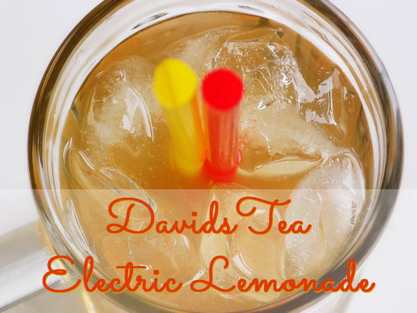 DAVIDsTEA Electric Lemonade Review Tea & Nail Polish