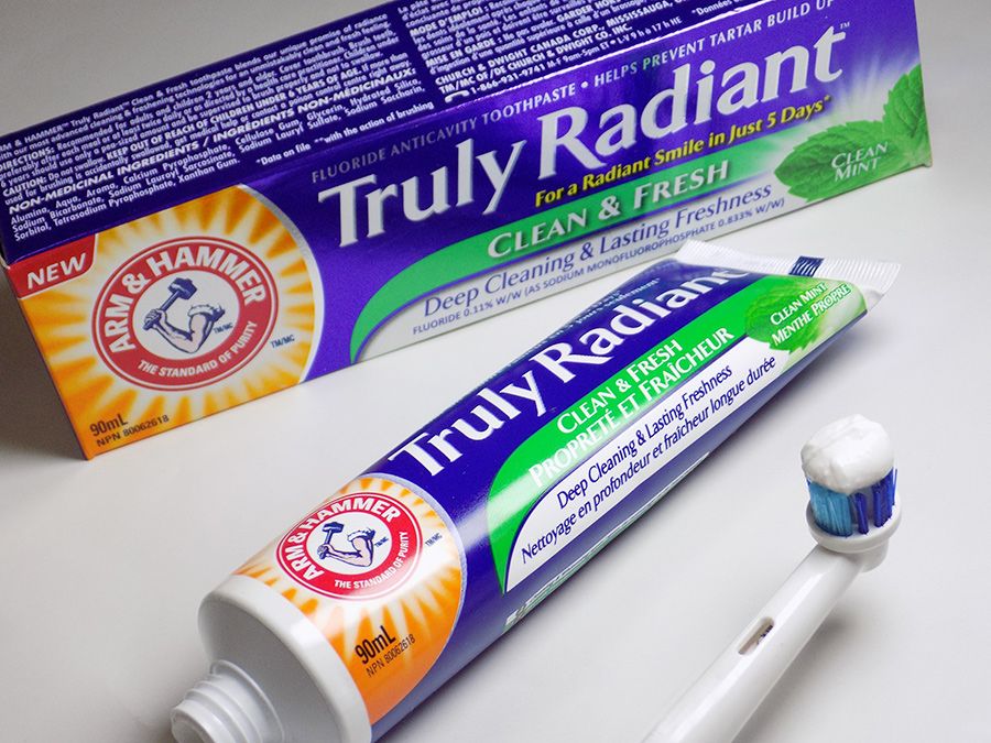 Arm & Hammer Truly Radiant Toothpaste Review 2 Tea & Nail Polish