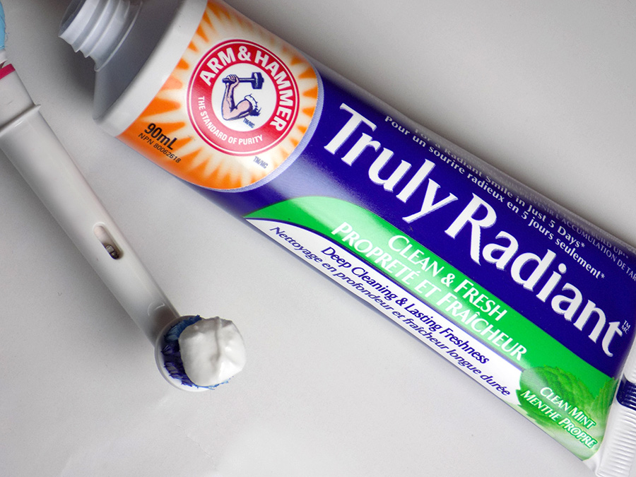 Arm & Hammer Truly Radiant Toothpaste Review Tea & Nail Polish