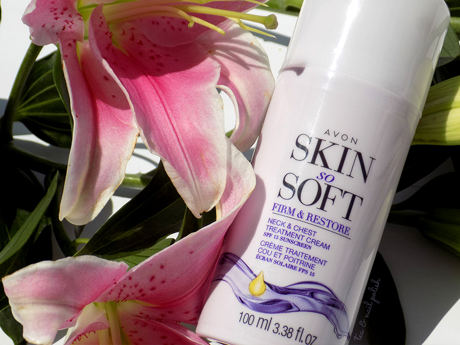 Avon Skin So Soft Firm & Restore Neck & Chest Treatment Cream with