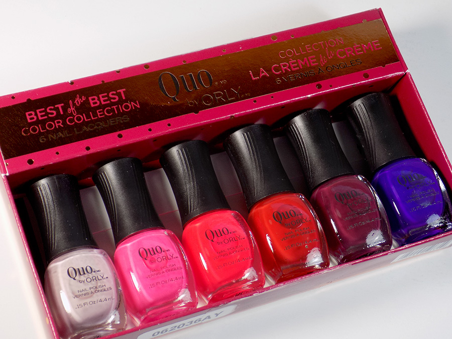 Quo by Orly The Best of the Best Nail Polish Collection Christmas 2016