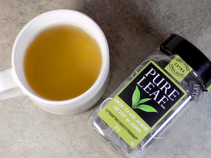 Pure Leaf Green Tea with Jasmine Tea Review Brewed Tea & Nail Polish